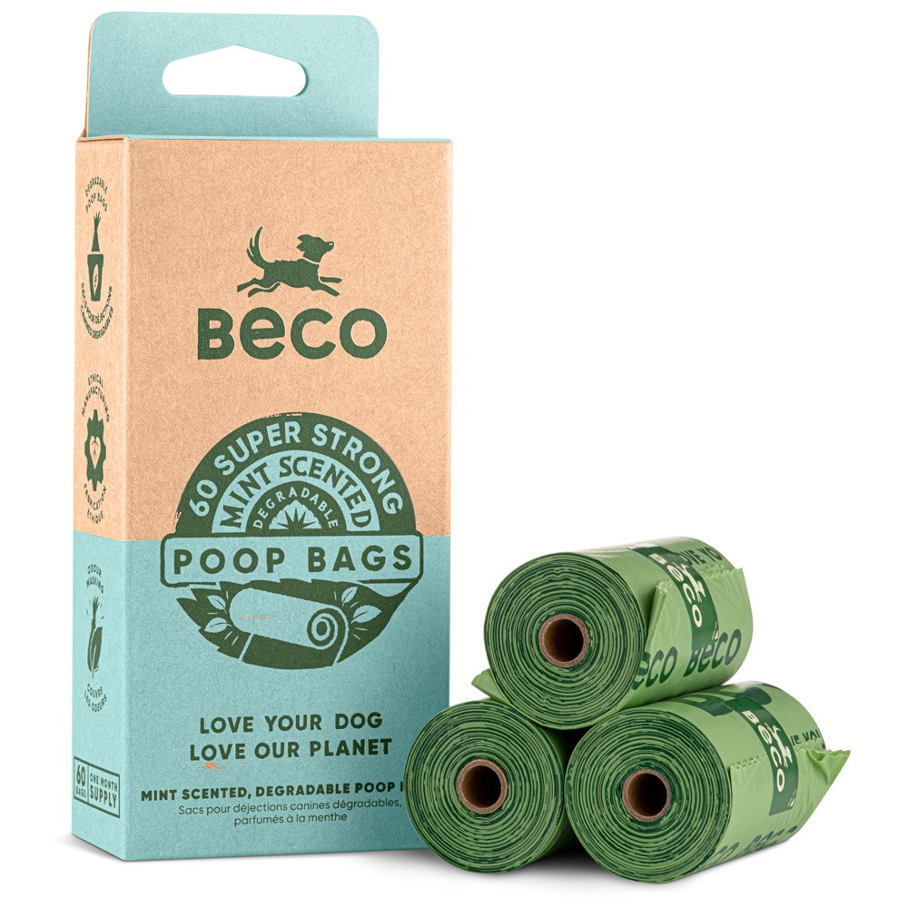 Poop Bags (X60) Travel (4X15) - Mint