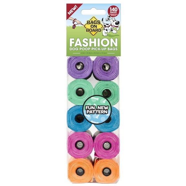 Bramton Fashion Poop Bags 10X14 Bags