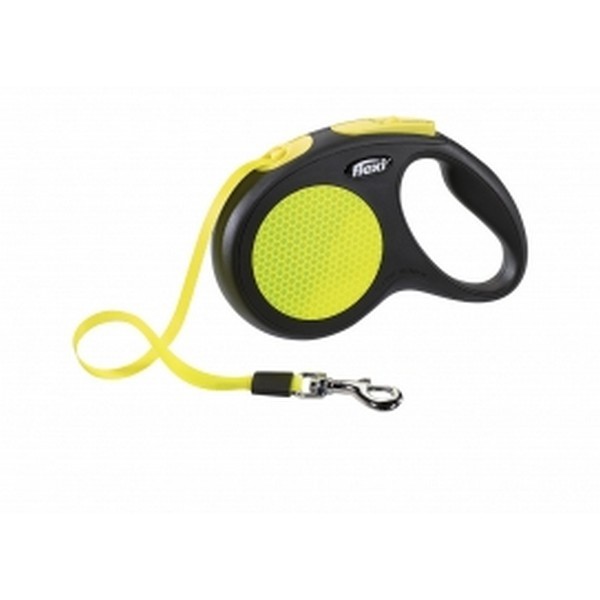 Flexi Reflect Lg Blk & Neon Tape 5M
