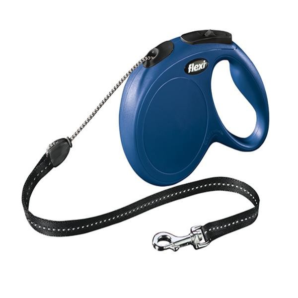 Flexi New Classic Medium Cord 8M Blue
