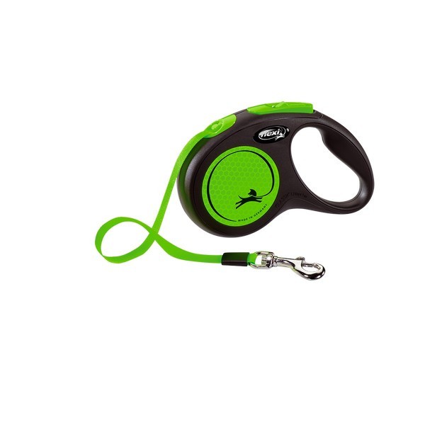 Flexi New Neon Small Tape 5M Green