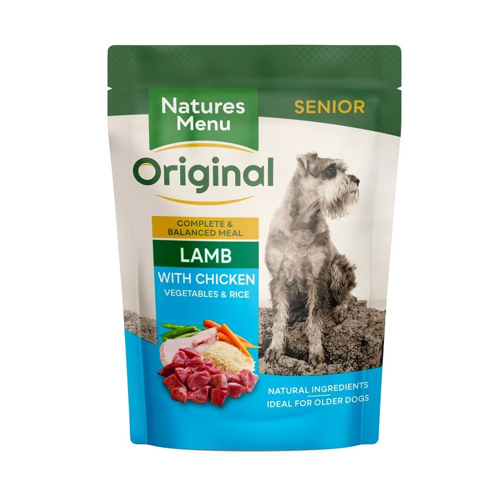 Natures Menu Senior - Lamb Dog Pouch 300g