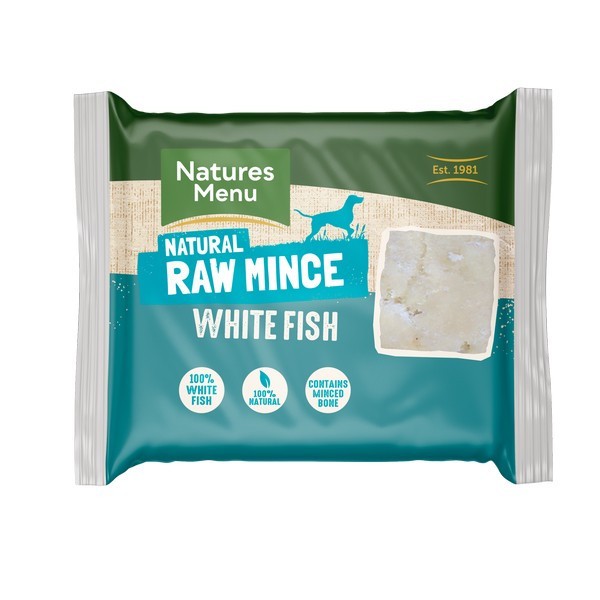 Natures Menu White Fish 400G Mince