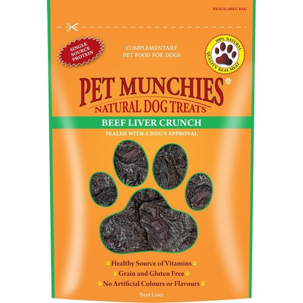 Pet Munchies Beef Liver Crunch 90G