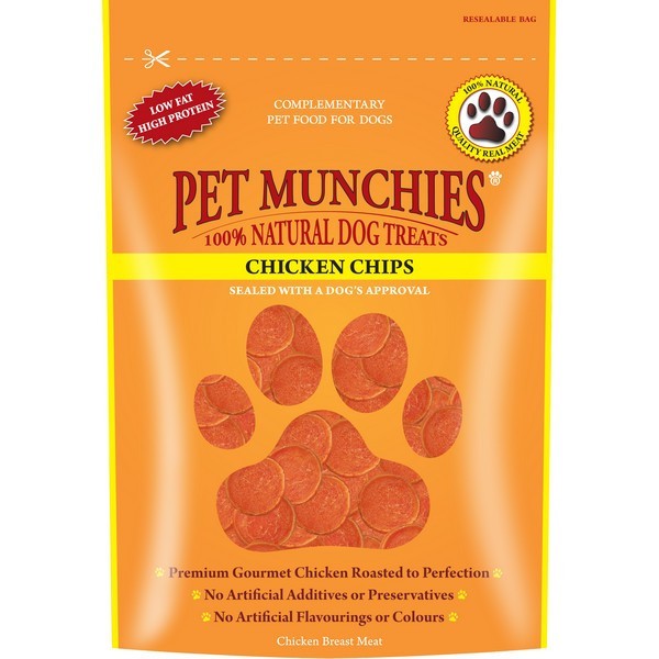 Pet Munchies Chicken Chips 100G