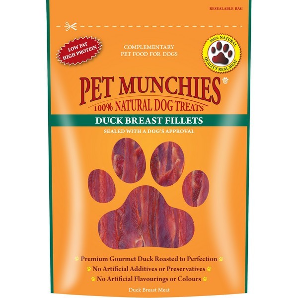 Pet Munchies Duck Breast Fillet 80G