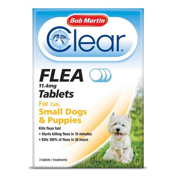 Bob Martin Flea Tablets Small, Pup & Cat 3Pk