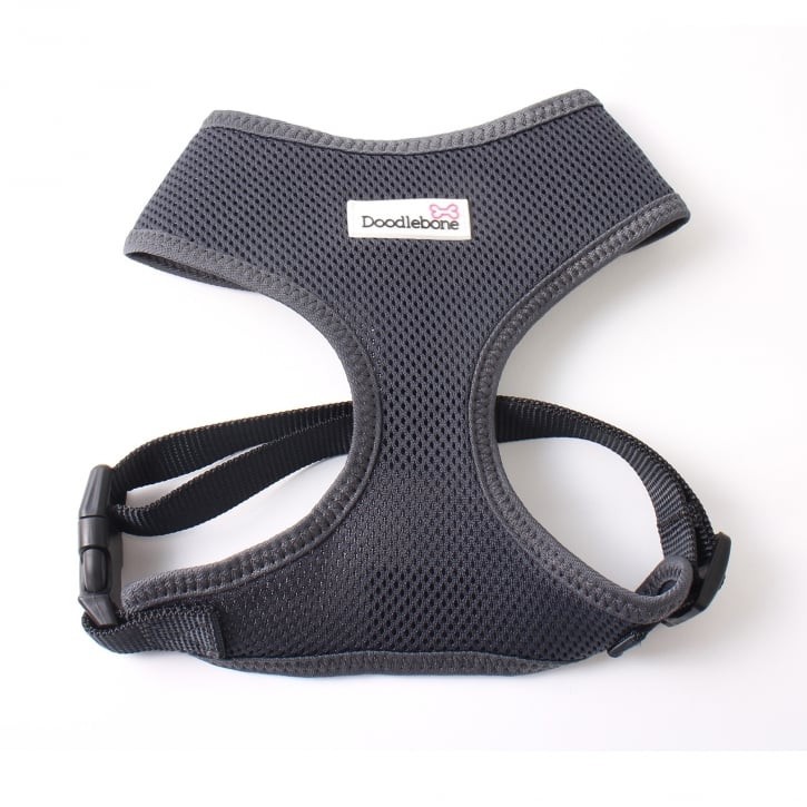 Doodlebone Airmesh Harness Charcoal