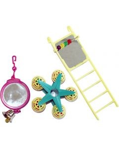 Bird Toy Mirror/Ladder/Carousel