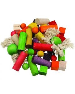 Parrot Toy Blocks 'N' Beads