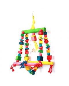 Parrot Toy Double Swing