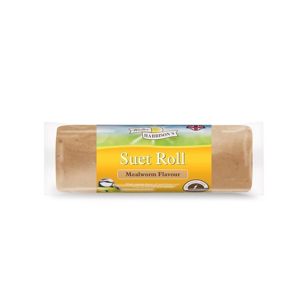 Harrisons Suet Roll With Mealworms 500G
