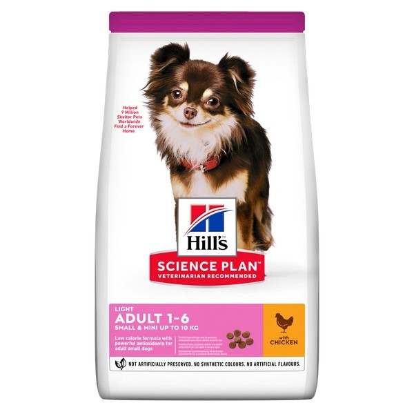 Hill's Science Plan Dog Light Small/Mini Chicken 1.5Kg