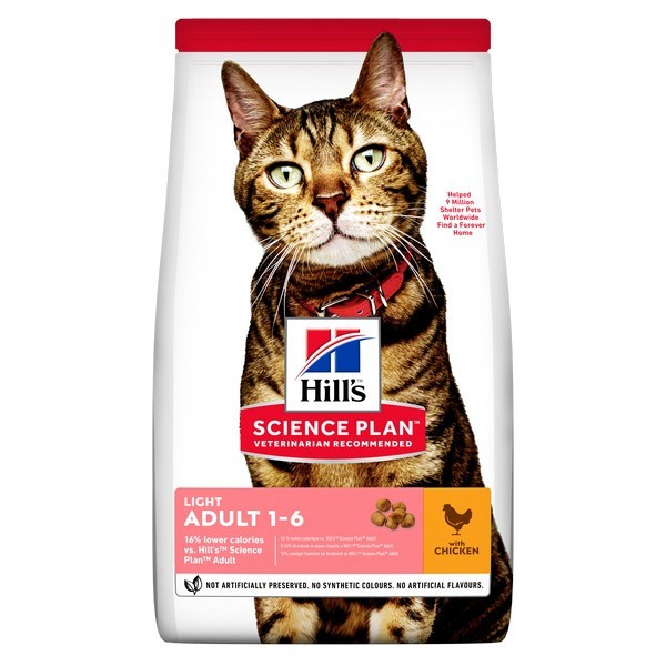 Hill's Science Plan Cat Adult Chicken Light