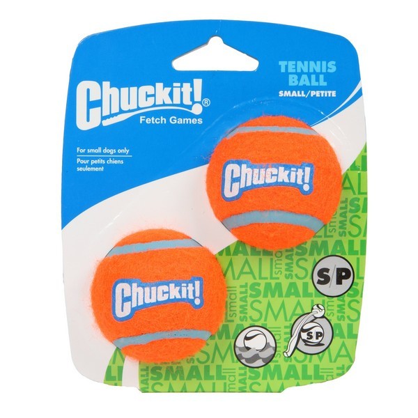 Chuckit Tennis Ball 2 Pack Sma 4.8Cm