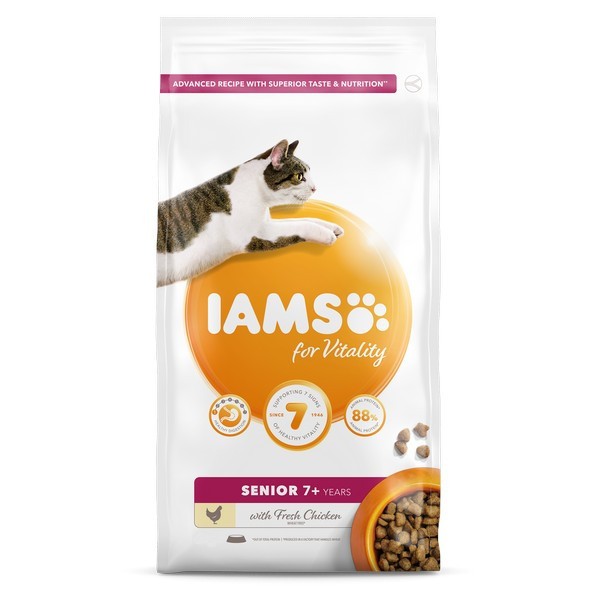 Iams Cat Senior Chicken