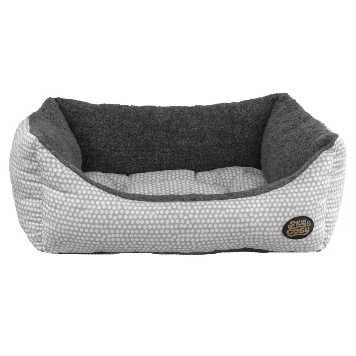 Grey Polka Dot