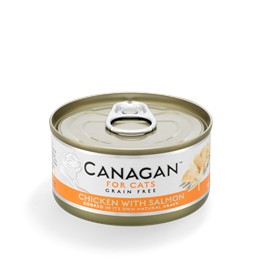 Canagan Cat Can - Chk + Salmon 75G