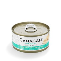 Canagan Cat Can - Chk + Sardine 75G
