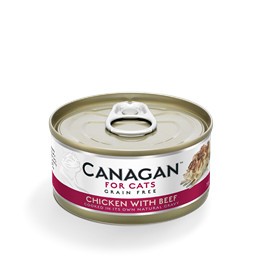 Canagan Cat Can - Chk + Beef 75G