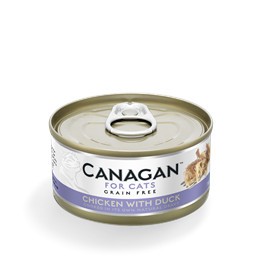 Canagan Cat Can - Chk + Duck 75G