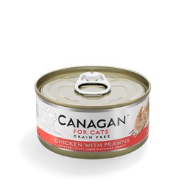 Canagan Cat Can - Chk + Prawns 75G
