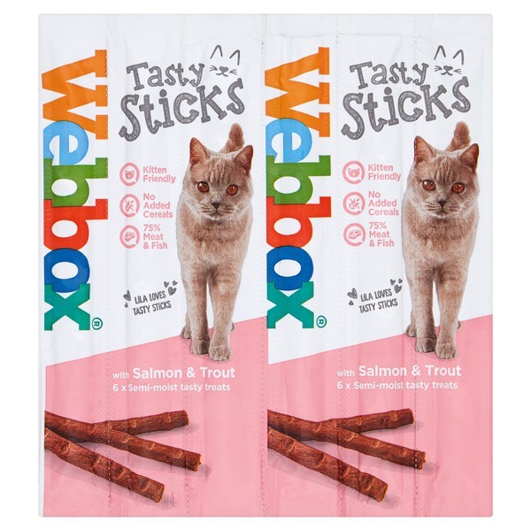 Webbox Cats Salmon/Trout 6Stk