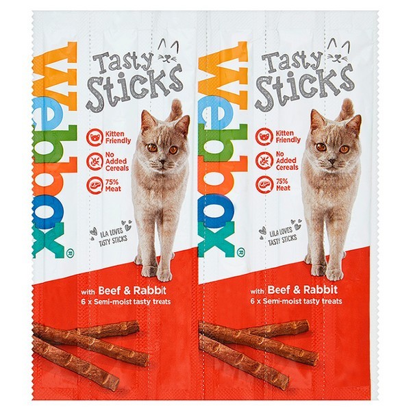 Webbox Cats Beef/Rabbit 6Stk