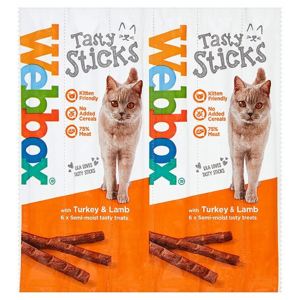 Webbox Cats Turkey/Lamb 6Stk