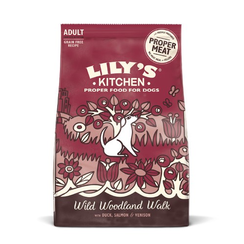Lilys Wild Duck Venison & Salmon Dog