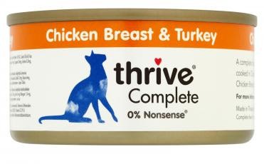 Thrive Complete Adiltt Chicken & Turkeyky 75g
