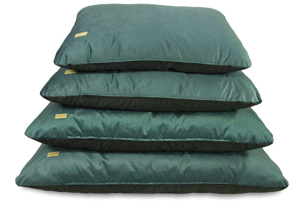 Flat Cushion Henbury Teal Green