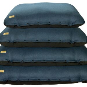 Flat Cushion Morland Breton Blue