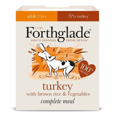 Forthglade Adult Turkey Rice Veg 395G