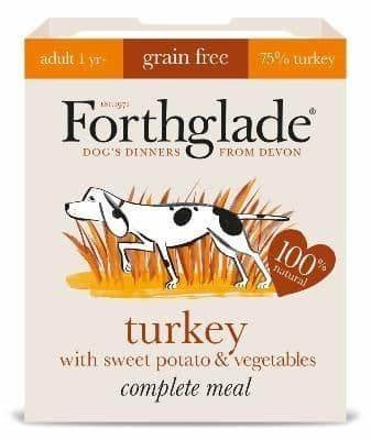 Forthglade Adult Turkey S/Pot Grain Free 395G