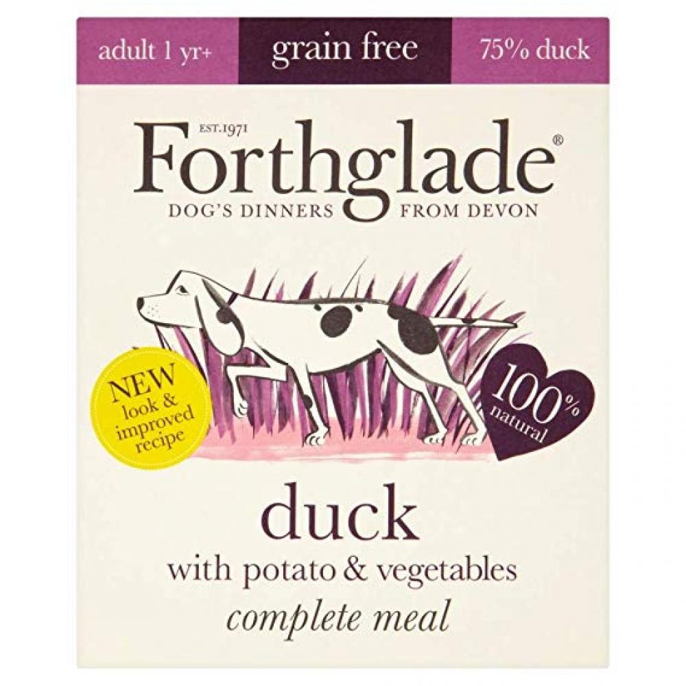 Forthglade Adult Duck Potato Grain Free 395G
