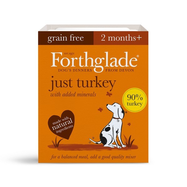 Forthglade Just Turkey Grain Free 395G