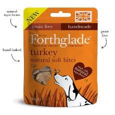 Fg Baked Grain Free Soft Bite Treats Turkey 90G