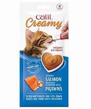 Catit Creamy Treats Salmon&Prawn 4 X 10G