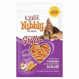Catit Nibbly Grills, Chicken&Scallop 30G