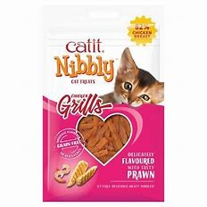 Catit Nibbly Grills, Chicken & Prawn 30G