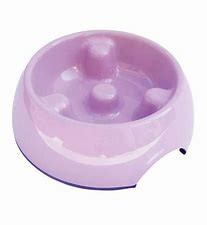Dogit Anti-Gulp Bowl Small Pink 300Ml