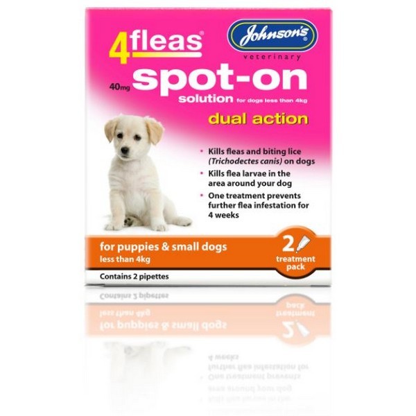 Jvp 4Fleas Spot-On Pup & Very Sml D