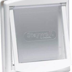 Staywell 2 Way Pet Door (Small, White)