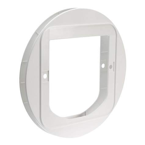 Sure Flap Pet Door Mounting Adaptor White