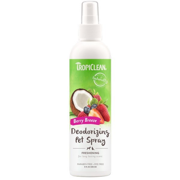Tropiclean Berry Breeze Deodoran Spray 236Ml