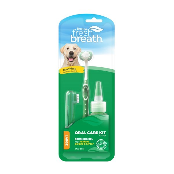 Tropiclean Oral Care Kit For Dogs 59Ml