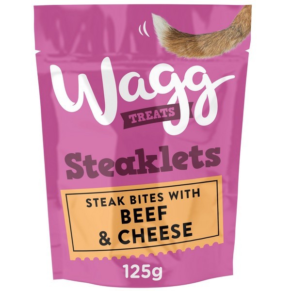 Wagg Steaklets Treats 125G