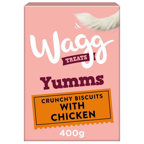 Wagg Yumms Dog Biscuits Chicken 400G