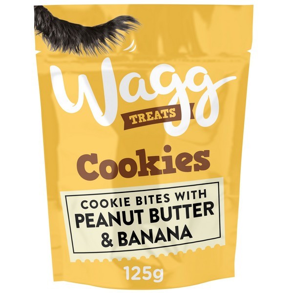 Wagg Cookie Treats Peanut & Banana 125G